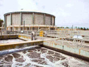 Impianto industriale di depurazione acqua